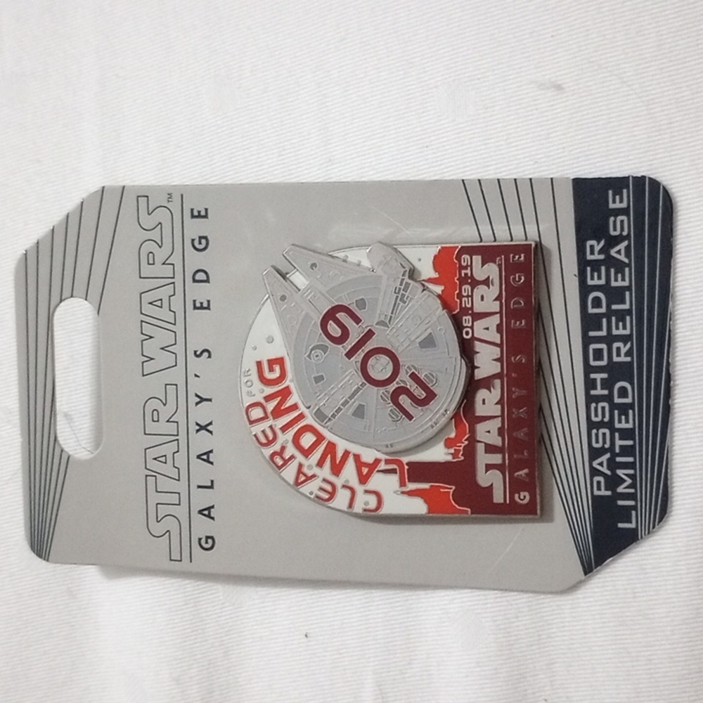 Disney AP Star Wars Galaxy's Edge 2019 Opening Day Pin LR